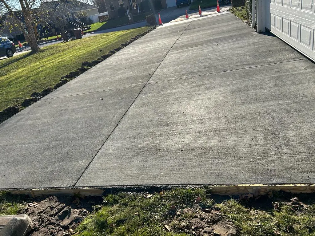 Concrete driveway 001