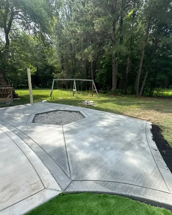 Concrete Patio