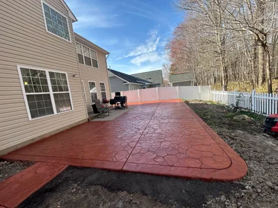 Stamped Colored Concrete service