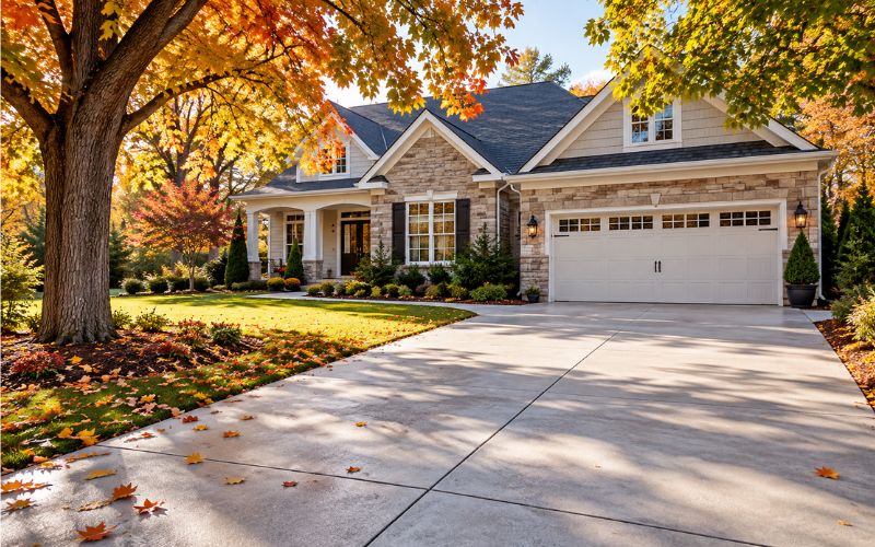 Concrete Driveways That Reduce Leaf Stains Near Tree-Lined Homes in Norfolk VA